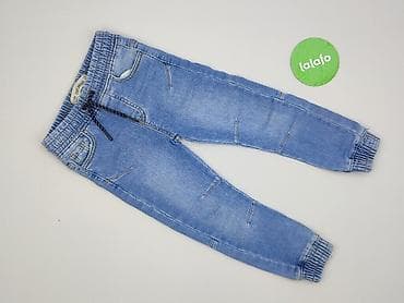 daddy jeans: Spodnie jeansowe, 4-5 lat, 110, stan - Bardzo dobry — 2