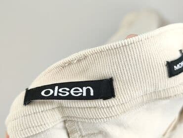 Women: Olsen, Material trousers for women, size 4XL (EU 48) — 4