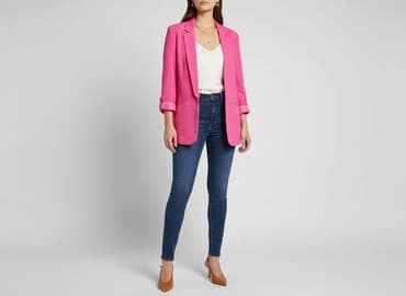 buty zimowe lata 80: Evita, Marynarka damska, rozmiar XL — 7