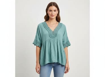 tureckie bluzki bawełniane: New Collection, Bluzka damska, rozmiar XS — 7