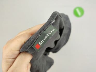 szara bluzka damska: Street One, T-shirt damski, rozmiar L — 4