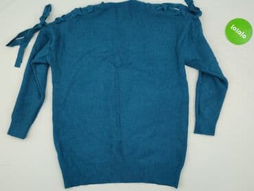 sweter azurowy: Sweter damski, rozmiar 3XL — 3