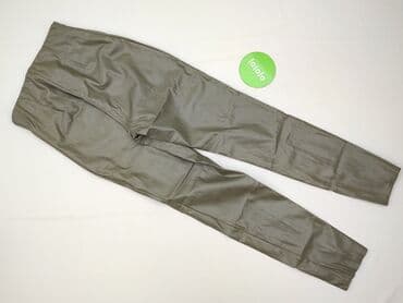 h: H&M, Legginsy Ze skóry ekologicznej damskie, rozmiar S — 3