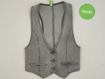 krótkie spodenki i marynarka: Denim Co, Women`s waistcoat, size S (EU 36) — 2