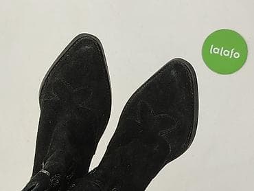 czarne botki ccc: Kozaki damskie, rozmiar 37 — 7