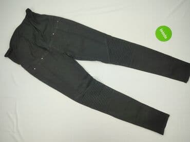 spodnie z piórami hm: H&M Mama, Spodnie materiałowe damskie, M — 2