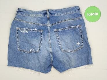 białe spodenki damskie hm: H&M, Szorty damskie, rozmiar L — 3