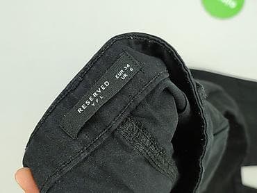 pull and bear mom jeans: Reserved YFL, Spodnie materiałowe damskie, rozmiar XS — 7