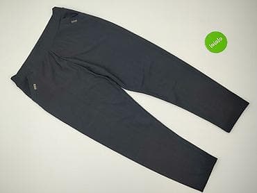 jeansy oversize: Material trousers for women, size 5XL — 2