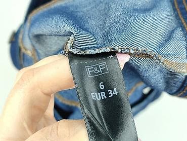 hi tech kurtki: F&F, Kurtka jeansowa damska, rozmiar XS — 6