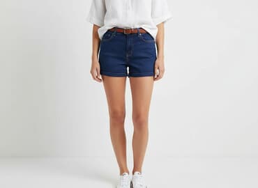 krótkie spodenki niski stan: Tally Weijl, Szorty damskie, rozmiar XS — 6