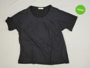 czarne bluzki w biale grochy: Bluzka damska, L — 2