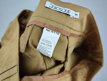 cygaretki: QUIOSQUE, Spodnie materiałowe damskie, rozmiar L — 4