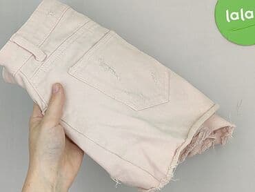 krótkie spodenki różowe: Denim Co, Szorty damskie, rozmiar M — 5