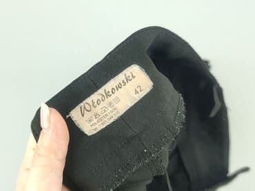 купити куртку в польщі жіночу: Material trousers for women, size XL (EU 42) — 4