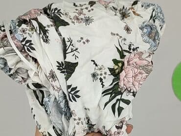 bluzka z kwiatem 3d h: H&M, Women's blouse, size S (EU 36) — 5