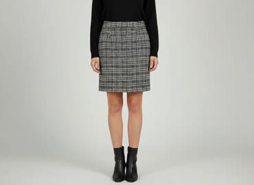 plisowane spódnice szara: Spódnica damska, rozmiar M — 6