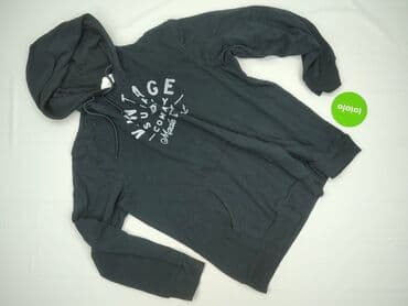 bluzy męskie z fajnymi napisami: Vintage Supply, Bluza z kapturem dla mężczyzn, rozmiar 2XL — 3