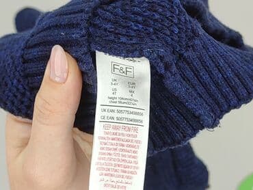 tommy hilfiger bluzka w paski: Sweterek, F&F, 3-4 lat, 98-104 cm, stan - Bardzo dobry — 4