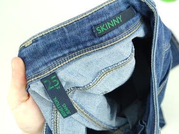 obcisłe dżinsy: Benetton, Jeansy damskie, rozmiar S — 4