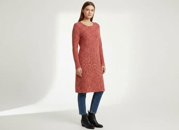 sukienka i sweter: Sukienka damska, rozmiar S — 1