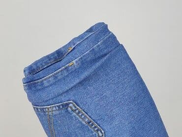 czarne szerokie jeansy: Terranova, Jeansy damskie, rozmiar M — 6