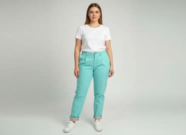 spodnie materiałowe tommy hilfiger: Spodnie materiałowe damskie, rozmiar XL — 5