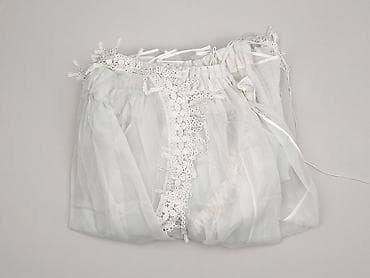 Stationery: Białe firanki z delikatnego tiulu/woalu, komplet z ozdobną koronką. - — 1