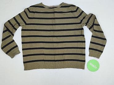 sweter khaki damski: Greenpoint, Sweter damski, rozmiar S — 2