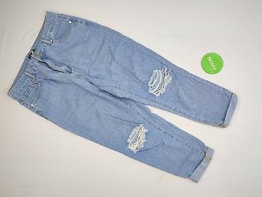 czarne jeansy pull: Boohoo, Jeansy damskie, rozmiar XL — 2