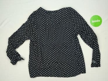 czarne bluzki w biale grochy: Janina, Bluzka damska, L — 3
