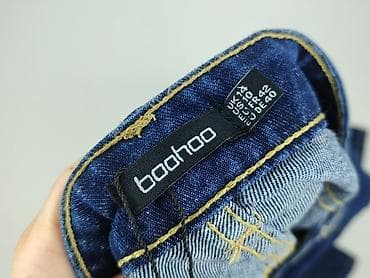 pull and bear garnitury: Boohoo, Jeansy damskie, rozmiar XL — 4