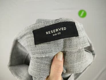 reserved kurtka damska zimowa: Reserved, Spodnie materiałowe damskie, rozmiar XL — 4