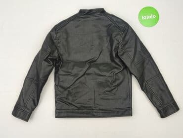 kurtka skórzana dla dzieci h m: Kurtka przejściowa, S&D, 9 lat, 128-134 cm, stan - Idealny — 3