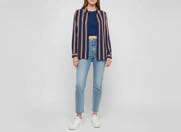 koszula w paski bershka: Bik Bok, Koszula damska, rozmiar M — 6