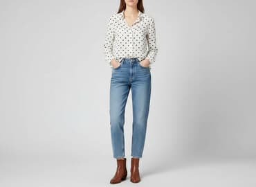 spódnice w groszki stradivarius: Stradivarius, Koszula damska, rozmiar S — 7