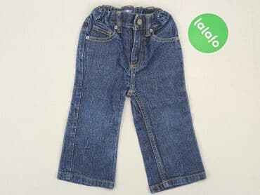 spodnie despacito: Denim pants, Lupilu, 9-12 months, condition - Very good — 2