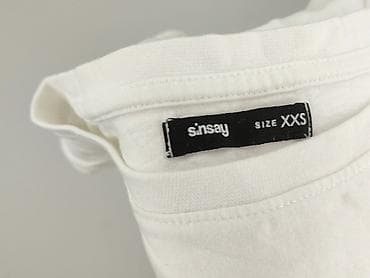 buty raj: Sinsay, T-shirt damski, rozmiar 2XS — 4