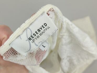 reserved biala sukienka: Sukienka damska, rozmiar L — 4