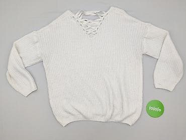 reserved bialy sweter: Beloved, Sweter damski, rozmiar XL — 3