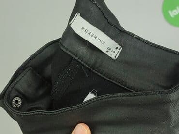 reserved spodnie wysoki stan: Spodnie materiałowe damskie, rozmiar XS — 7