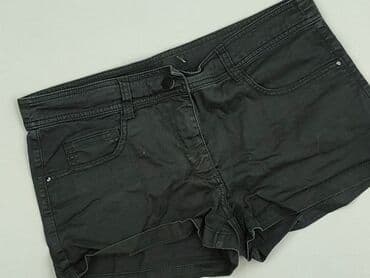 czarne dresowe szorty damskie: Szorty damskie, rozmiar L — 1