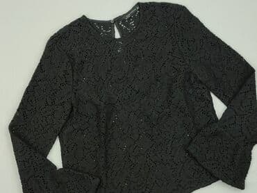 czarna bluzka koronkowa zara: Zara, Bluzka damska, rozmiar L — 1
