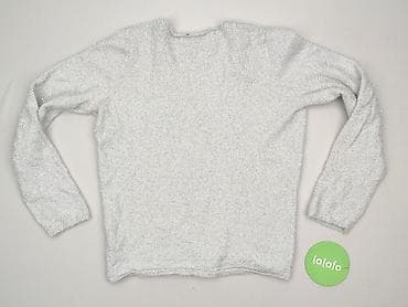 niebieski sweter: Sweter damski, rozmiar L — 3