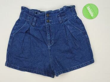 krótkie spodenki jeansowe plus size: Cleve, Szorty damskie, rozmiar M — 2