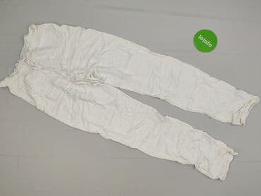 spodnie marszczone w pasie: PrettyLittleThing, Spodnie materiałowe damskie, S — 2