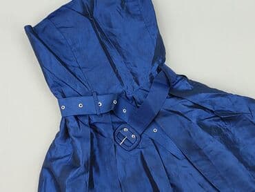 sukienki wieczorowe krótkie niebieskie: Sukienka damska, rozmiar S — 2