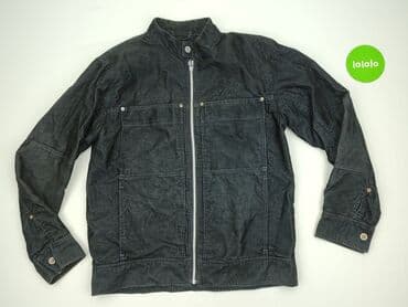 niebieska kurtka reserved: Denim jacket for men, size XS — 2