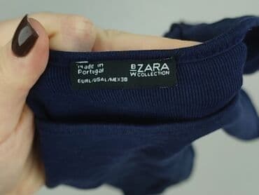 niebieska koszula damska zara: Zara, Bluzka damska, rozmiar L — 4