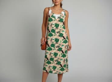 sukienki letnie dla puszystych: Women`s dress, size S — 1